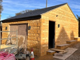 We source Cotswold and Bath Stone from local quarries, 