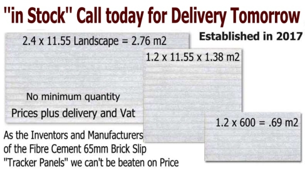 Brick Slip cladding panel tracking system,brick slip cladding system, cladding panel fire rated brick slip installtion external internal
